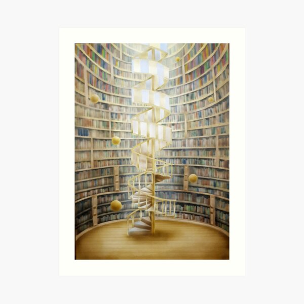 Pursuit of knowledge Art Print