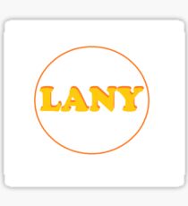 LANY Sticker