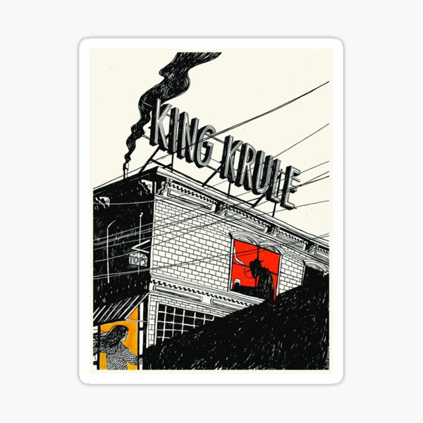 King Krule Poster Sticker