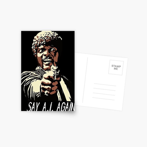 SAY A.I. AGAIN Postcard