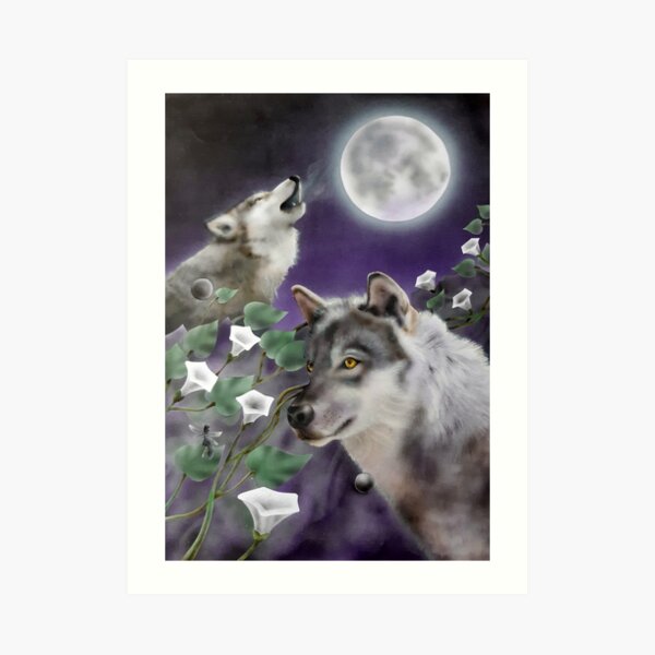 Wolf Family Art Print