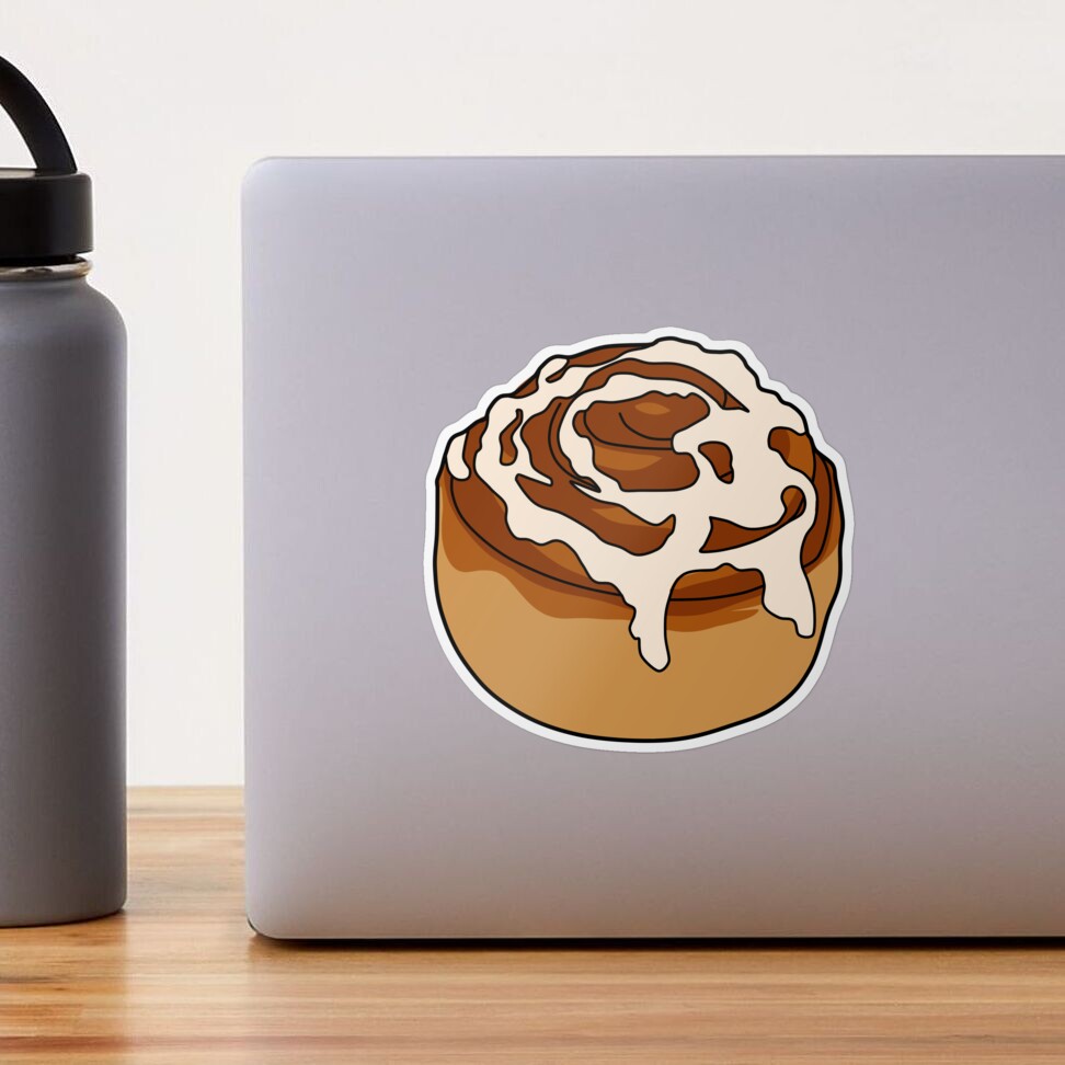 Great Grandma's Cinnamon Roll Stickers by HGraceful, Redbubble