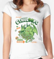Cthuloops! All New Flavors! Women's Fitted Scoop T-Shirt