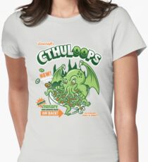 Cthuloops! All New Flavors! Women's Fitted T-Shirt