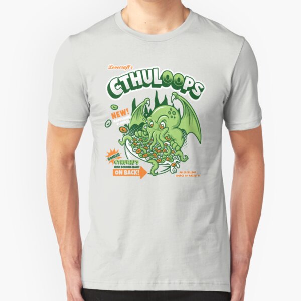 Cthuloops! All New Flavors! Slim Fit T-Shirt