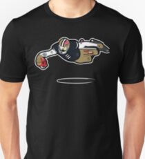 Zombie Football Player, NEW ORLEANS w/San Francisco Skull Unisex T-Shirt