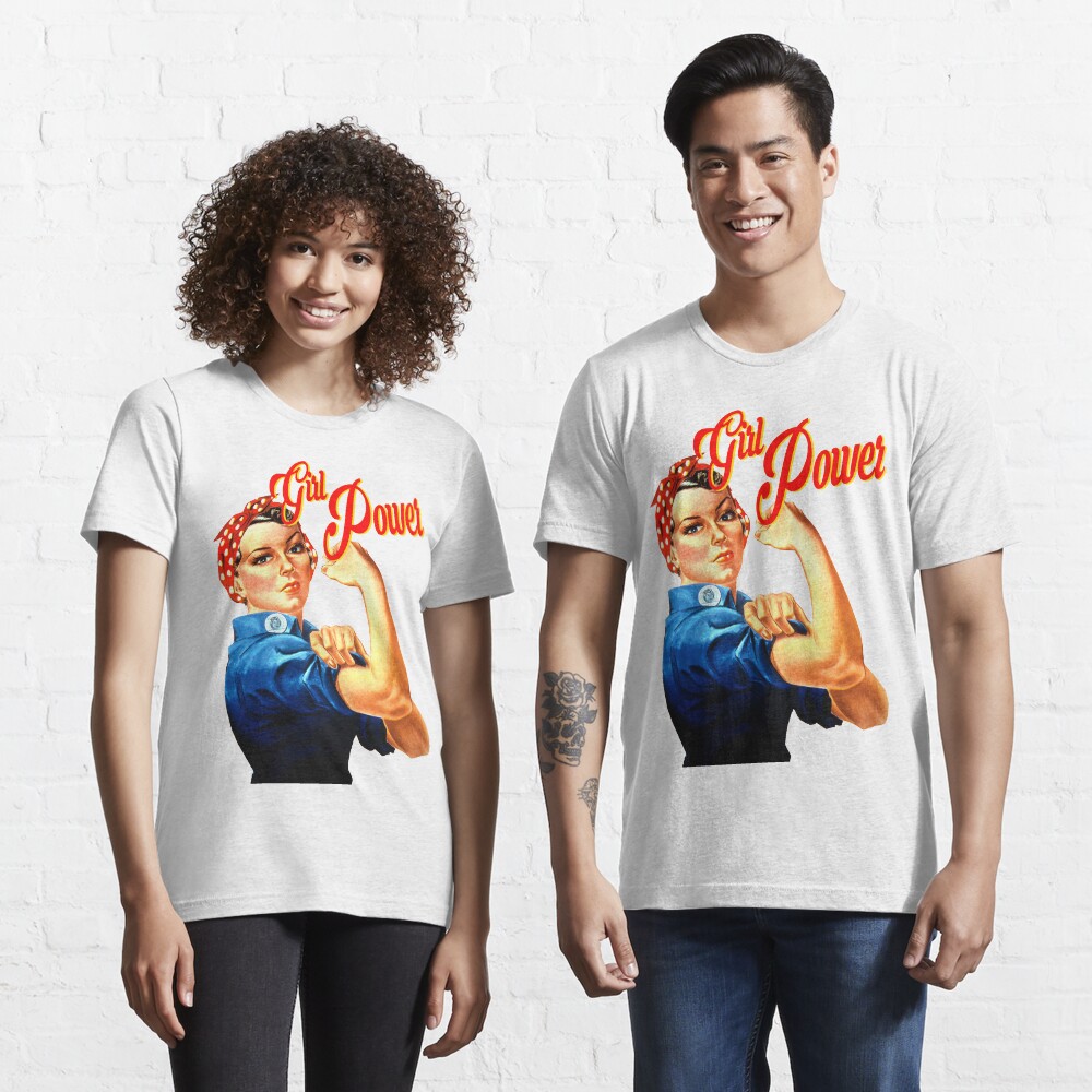 captain marvel rosie the riveter shirt