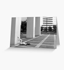 dominion plaza Greeting Card