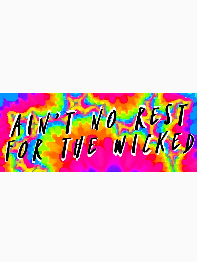 no rest for the wicked shirt