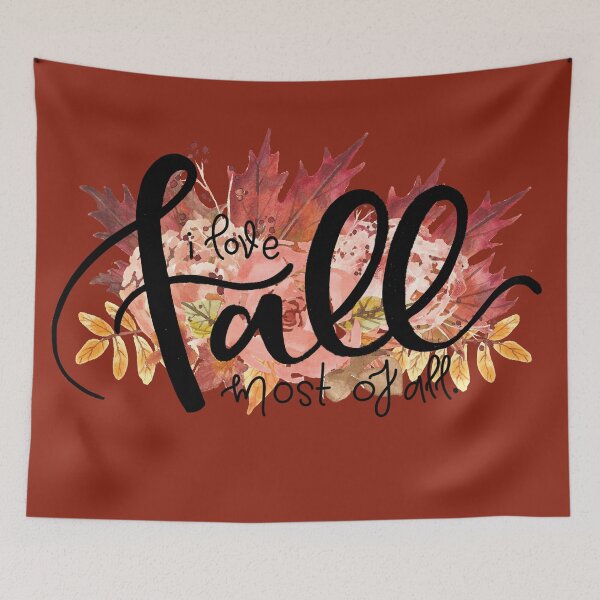Item preview, I Love Fall designed and sold by brittbeestudio.