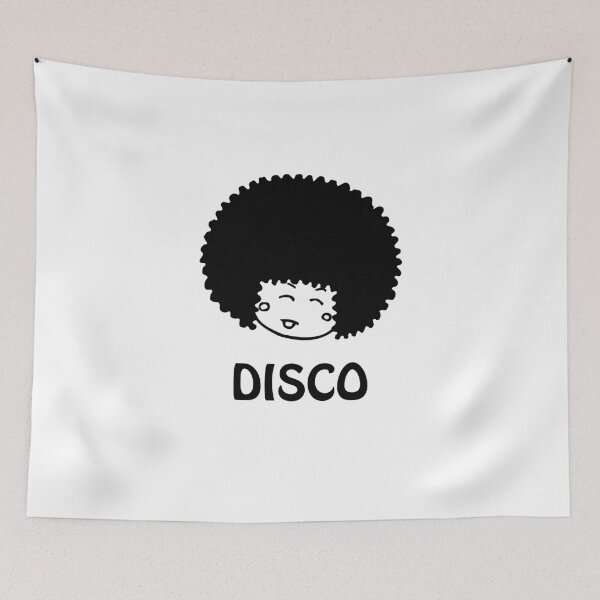 Item preview, AFRO 70'S DISCO BLACK designed and sold by fatshirt.