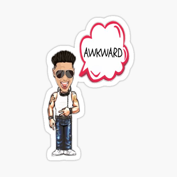Pauly Awkward Moments Sticker