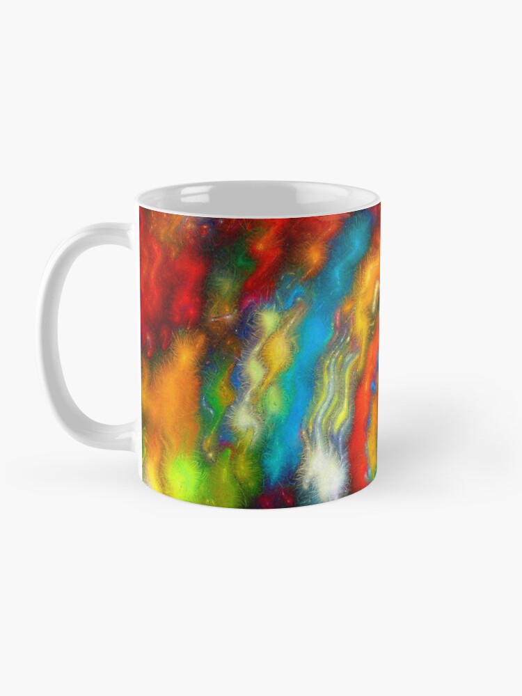Coffee Mug, Color Me Brightly. designed and sold by Hound-B