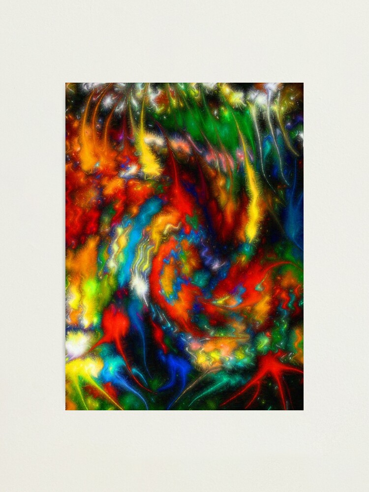 Photographic Print, Color Me Brightly. designed and sold by Hound-B