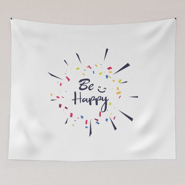 Item preview, Be Happy designed and sold by choppy777.