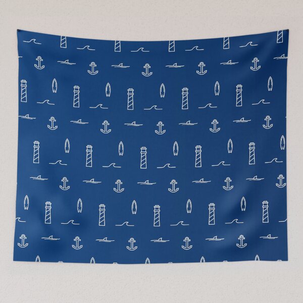 Item preview, Surf pattern designed and sold by Antoine Marineau Bélanger.
