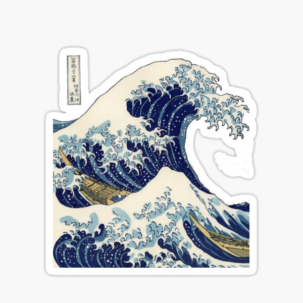 Item preview, The Great Wave Off Kanagawa Transparent designed and sold by Snowinsummerr.