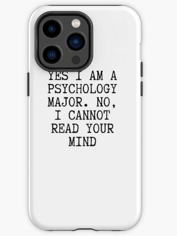 Yes, I am a Psychology Major, No i cannot read your mind.  Backpack for  Sale by kina lakhani