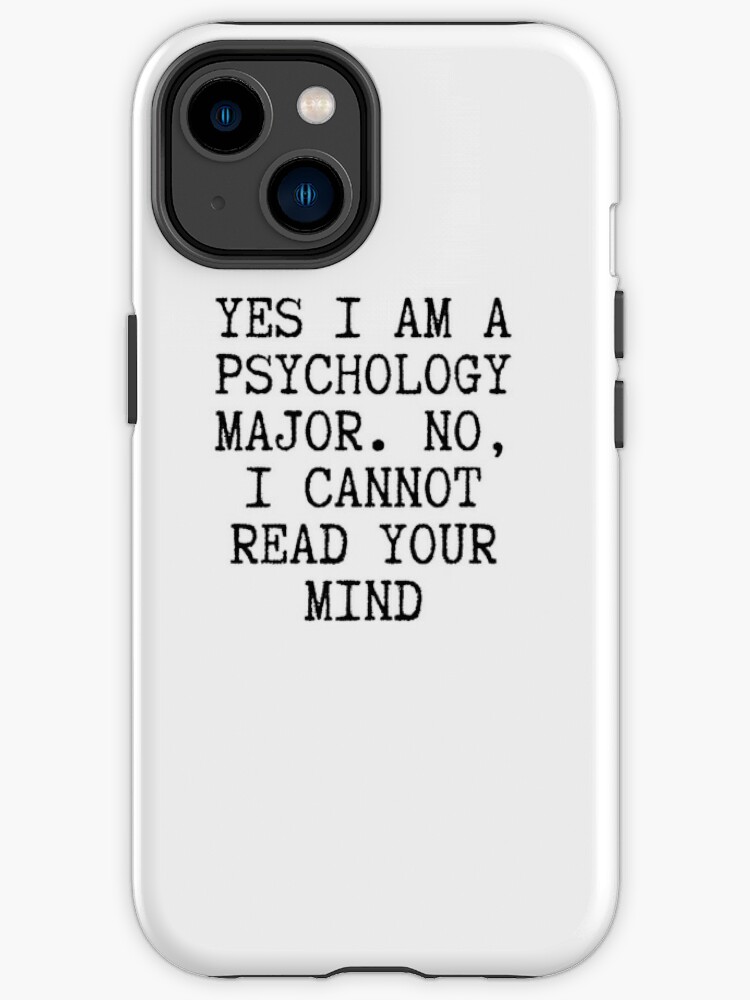 Yes, I am a Psychology Major, No i cannot read your mind.  Backpack for  Sale by kina lakhani