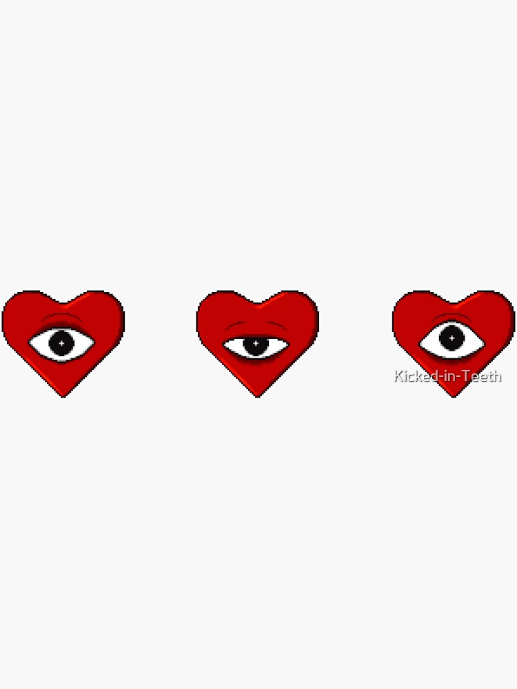 Buy Heart Eyes - Die cut stickers - StickerApp