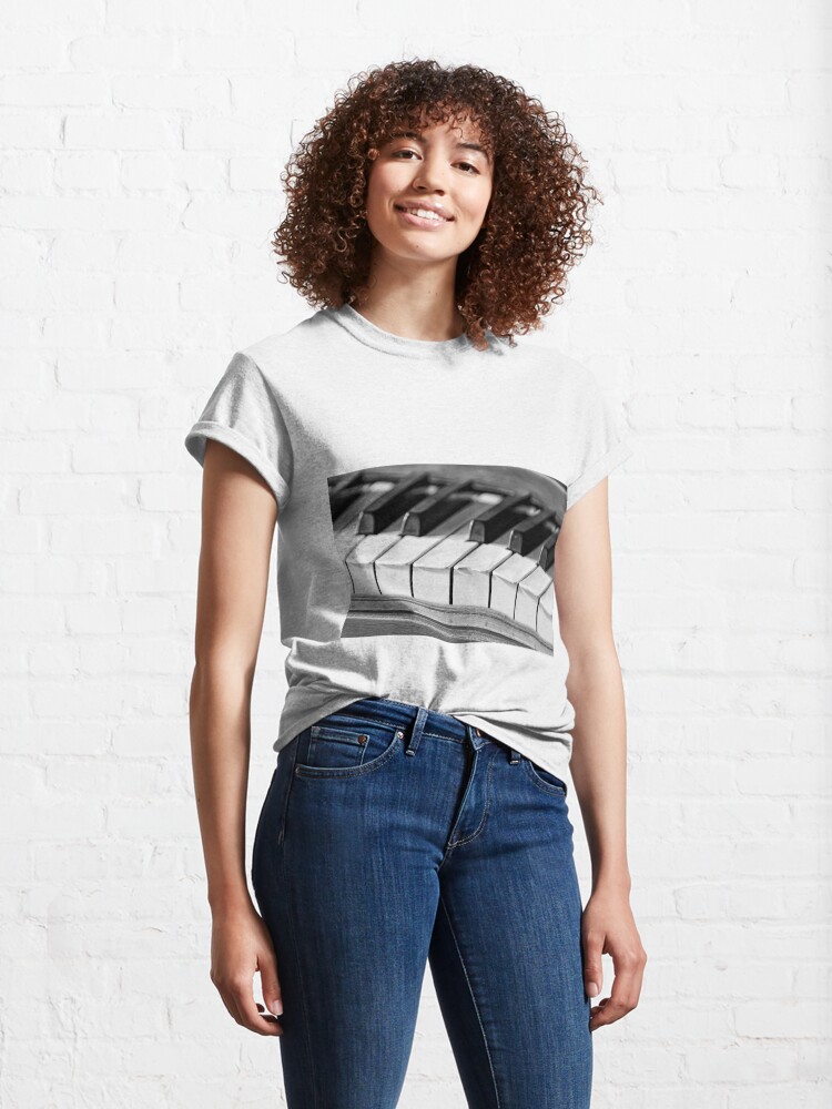 Thumbnail 4 of 7, Classic T-Shirt, Music Lessons 098 designed and sold by Warren Paul Harris.