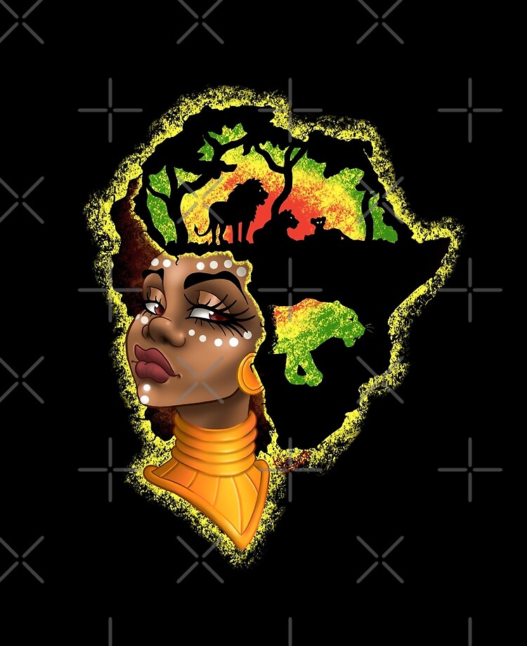 African Queen Rasta Africa Version Ipad Case Skin By Krampussy Redbubble