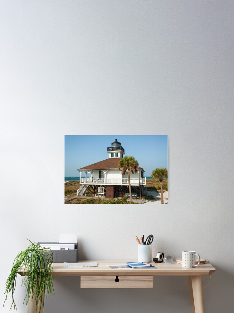 Thumbnail 2 of 3, Poster, Boca Grande Light designed and sold by j01756.