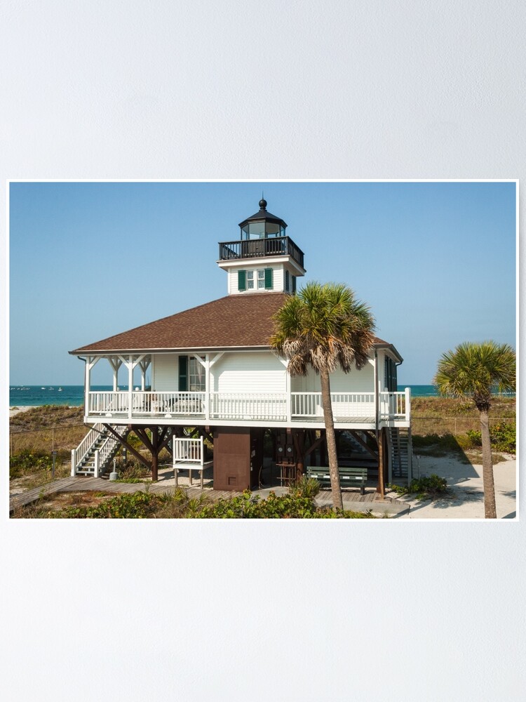 Thumbnail 1 of 3, Poster, Boca Grande Light designed and sold by j01756.