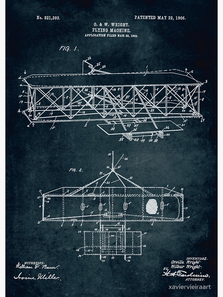 first-flying-machine-patent-photographic-print-for-sale-by