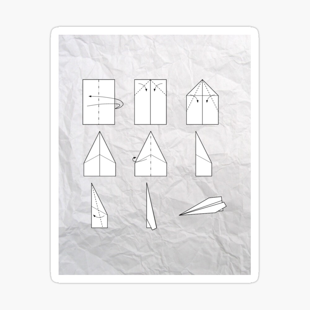 Paper airplane instructions | Journal