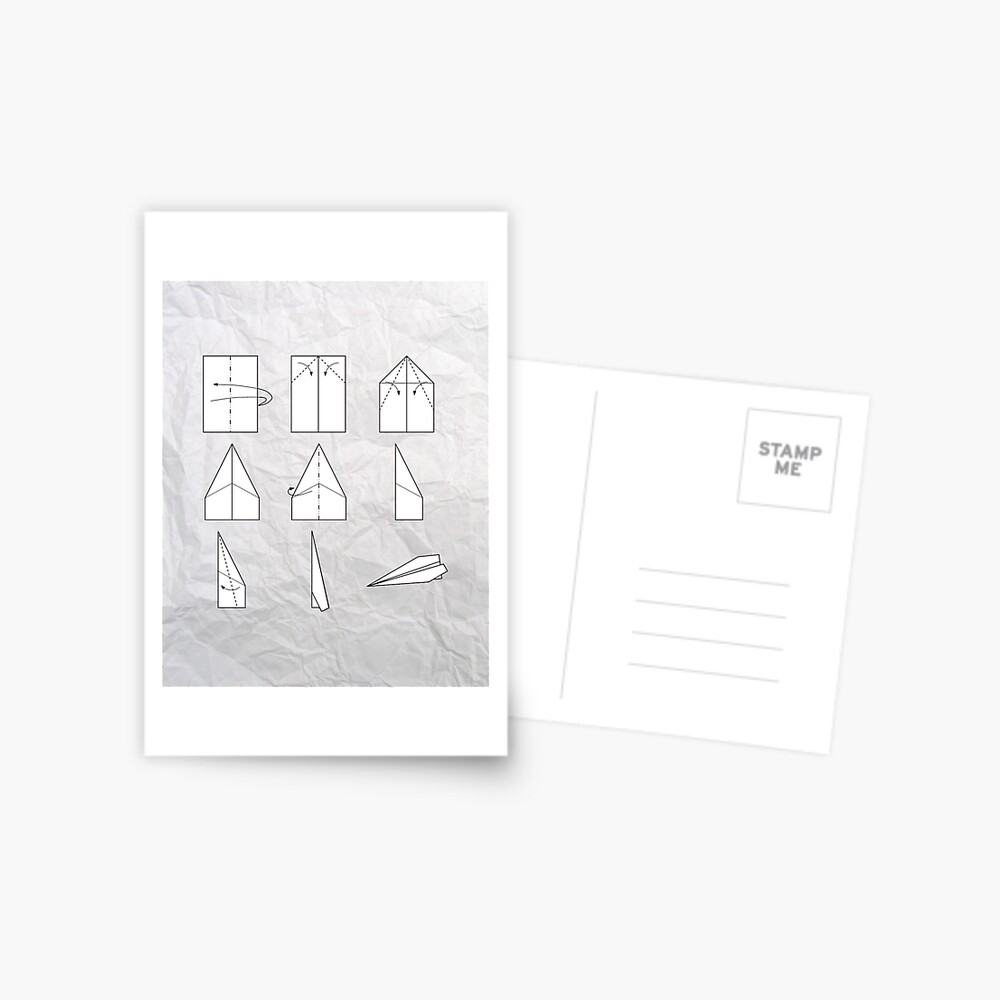 Paper airplane instructions | Journal