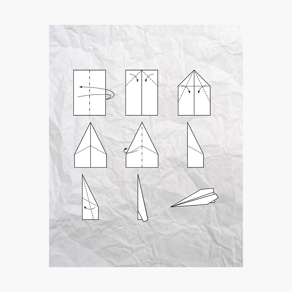 Paper airplane instructions | Journal