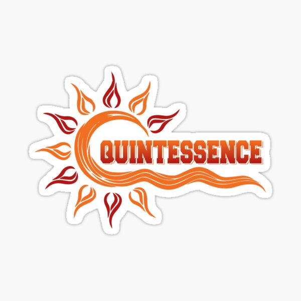 "Quintessence Hampton University Class Name HU Class Name " Sticker