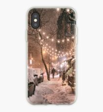 Vinilo o funda para iPhone East Village in the Snow - New York City