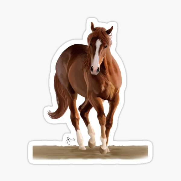 Item preview, Chestnut Horse designed and sold by Slightlyunderrated Art.