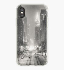 Vinilo o funda para iPhone A Winter's Tale - New York City