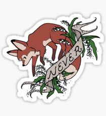 never Sticker