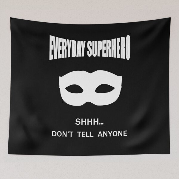 Item preview, Everyday Superhero - Dark designed and sold by 4wordsmovement.