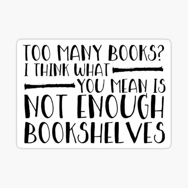 Artikel-Vorschau von Nicht genug Bücherregale, designt und verkauft von DoodleDashCollective.