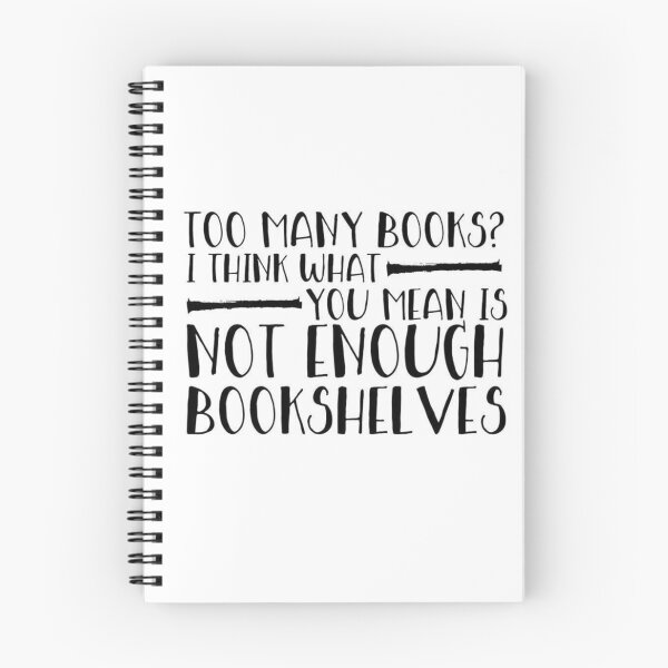 Item preview, Not Enough Bookshelves designed and sold by DoodleDashCollective.