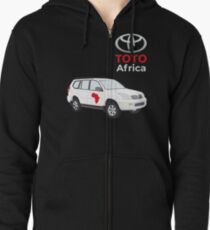 Toto "Africa" Car Zipped Hoodie