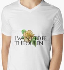 QUEEN Margaery Tyrell Men's V-Neck T-Shirt