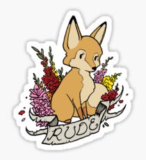 rude Sticker