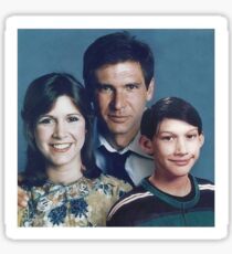Solo Family Portrait Sticker