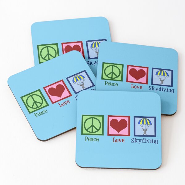 Item preview, Peace Love Skydiving designed and sold by Epic Love Designs.