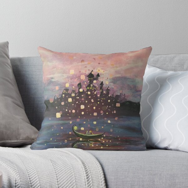 Tangled Lantern Painting Dekokissen