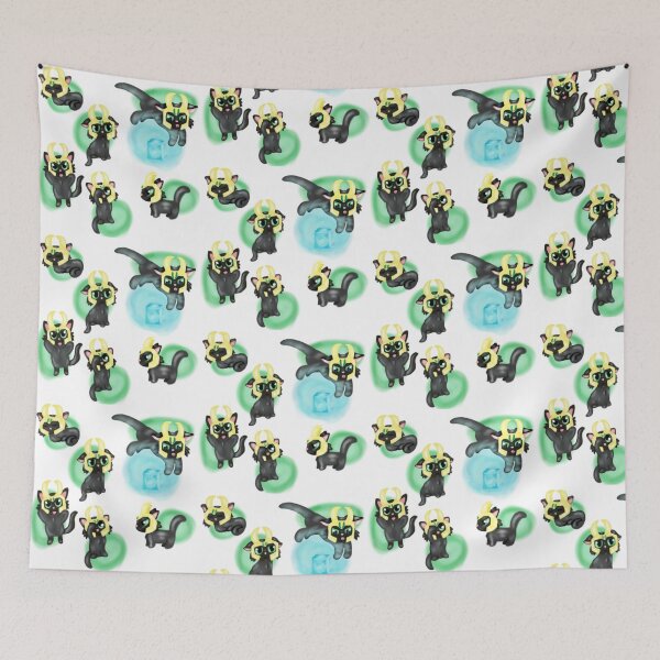 Item preview, Lokitties everywhere! designed and sold by PikaPlayer.