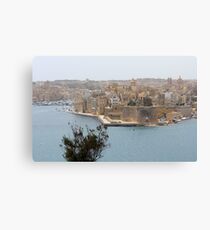 Senglea, Birgu, Malta Canvas Print