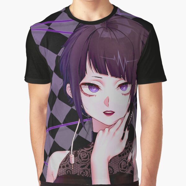 Jiro Kyoka (Purple Checkered) Graphic T-Shirt