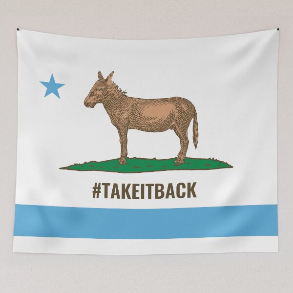 Item preview, Vote Democrats - California -Take It Back designed and sold by radvas.
